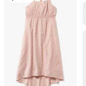 Hi Lo Metallic Thread Cami Dress